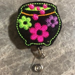 Halloween Witches Brew Badge Reel